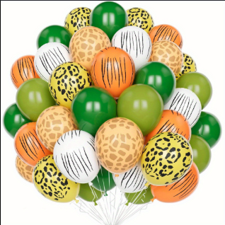 Globos de látex con Estampado de Animales