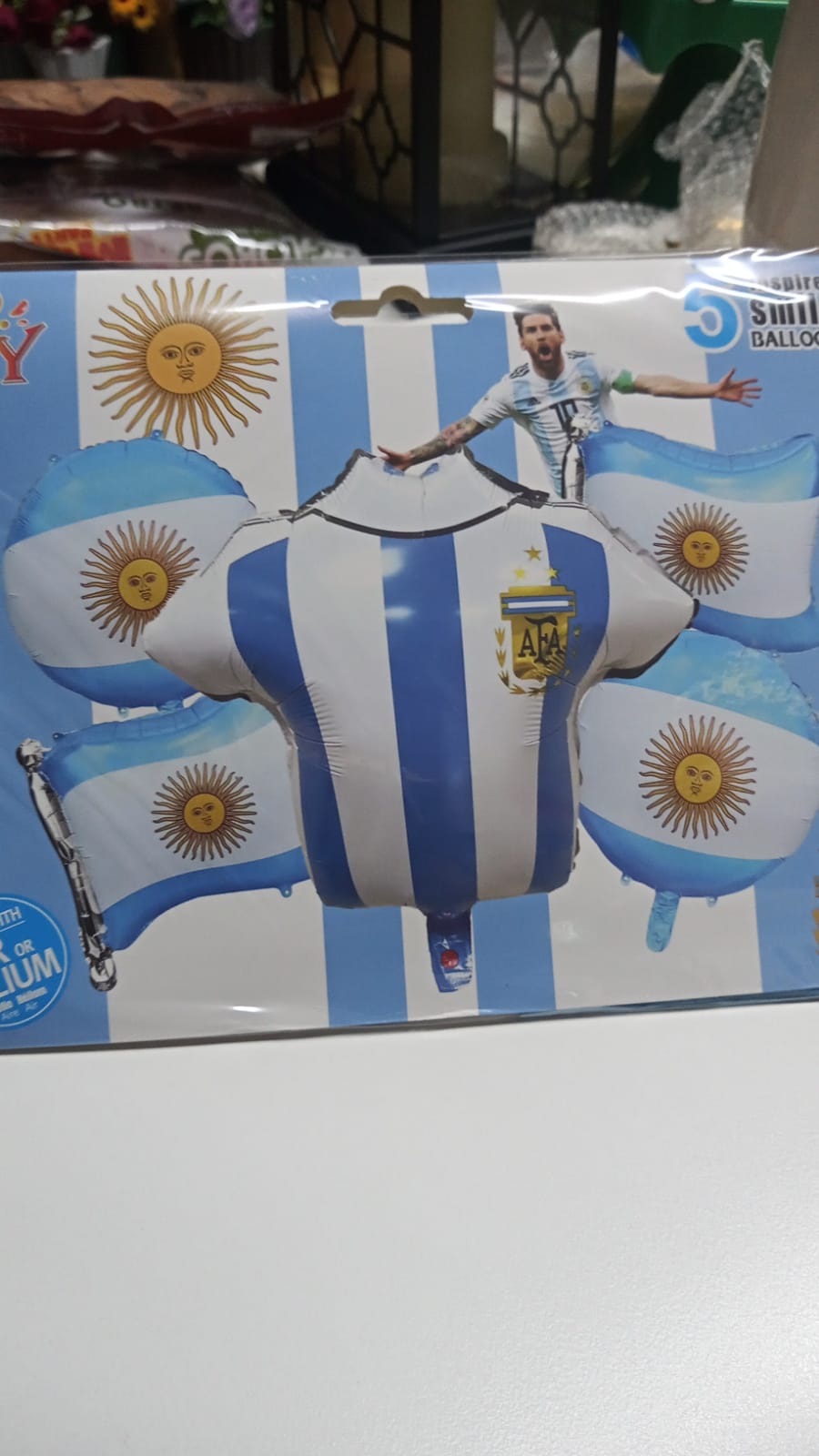 Set de Globos de la Selección Argentina
