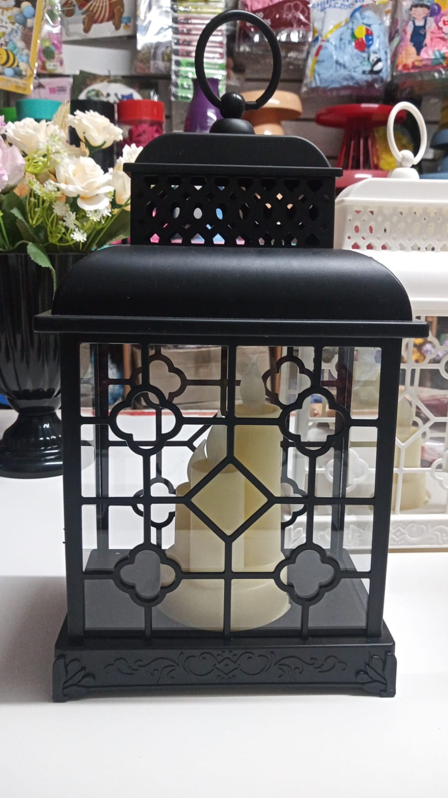 Farol decorativo Negro