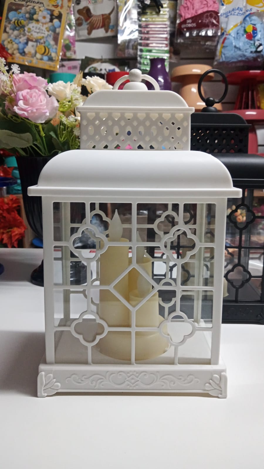 Farol decorativo Blanco